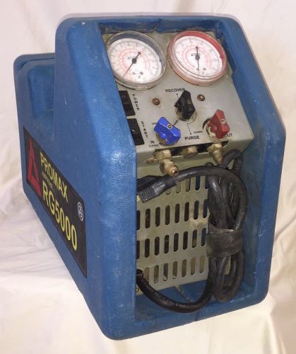 Promax RG5000 Refrigerant Recovery Unit