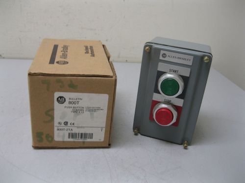 Allen-Bradley 800T-2TA Ser T Pushbutton Station NEW H17 (1824)