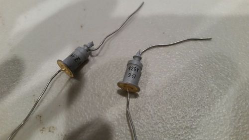 2 Western Electric 426Y Navy  Surplus Diodes 