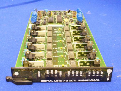 MITEL-SX200 Digital Line card (12CCT) 9109-012-000-SA D100136