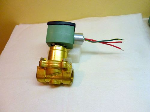 Asco 3/4&#034; 8210G026 8210G26 N/C pilot operated air/water valve 200-350 psi