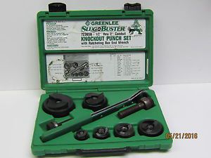 GREENLEE 7238 SB SLUG BUSTER KNOCKOUT PUNCH SET