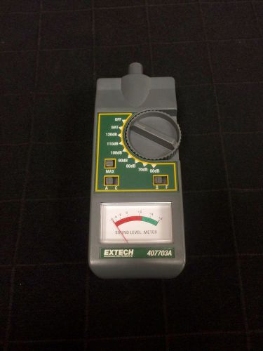 Extech Sound Level Meter 407703A