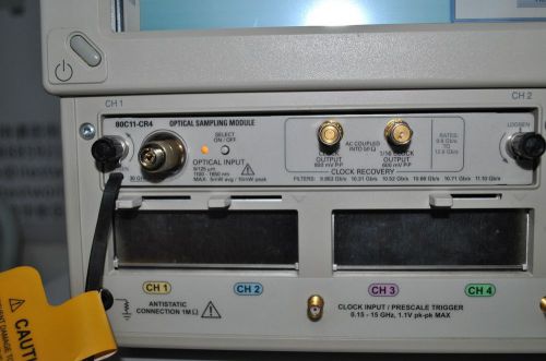 TEKTRONIX 80C11-CR4 30 GHz Optical Bandwidth Conformance Testing