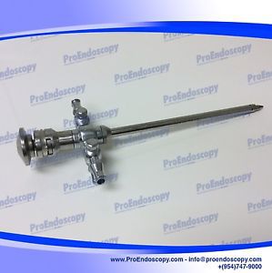 Stryker 747-031-550 Cannula w/ 2 Rotating Stop Cocks w/ Obturator For 5.8mm