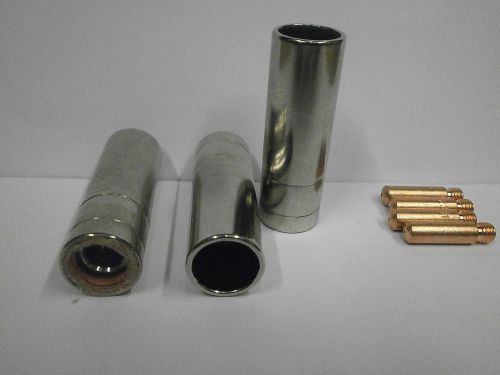 3 Astro Mig Welder Nozzles for MIG110, 130 &amp; 4 tips