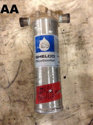 Shelco Microguardian FOSBN-786-BR MS10 Single Cartridge filter housing 250PSI