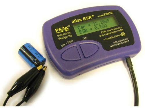 Velleman Capacitance and ESR (Equivalent Series Resistance) Meter/ESR70