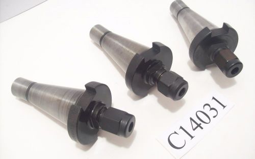 3 PC SET DA300 NMTB QC 30 QUICK CHANGE COLLET CHUCKS NMTB30 USES DA 300 C14031