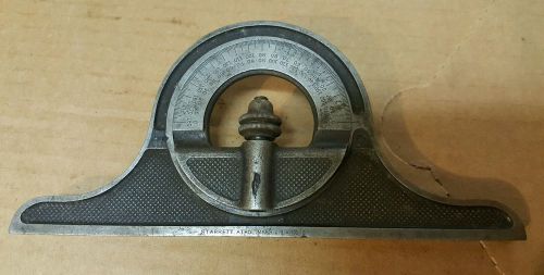 Vintage L.S Starrett Combination Square Level No. 12 Protractor Hardened Steel