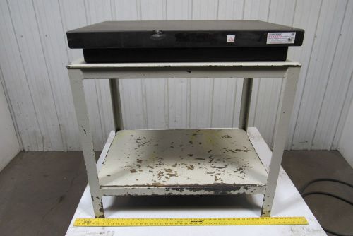 24&#034;x36&#034;x5&#034; surface inspection plate 32&#034; tall steel stand bevel top  grade &#034;b&#034; for sale