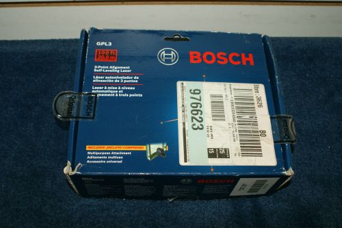 BOSCH GPL3 3-POINT SELF-LEVELING LASER