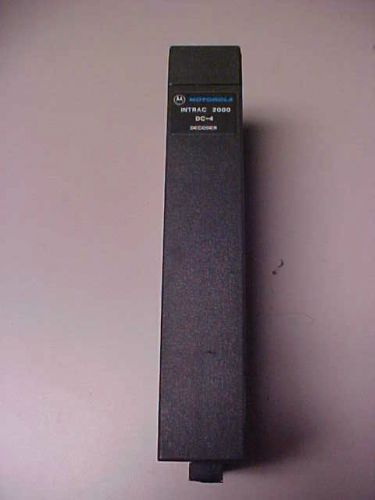 motorola intrac 2000 dc-4 decoder fln5927a module loc#13