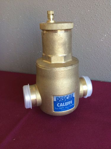 Caleffi Discal Air Seperator 551035A  551 Series  1 1/4&#034; SWT