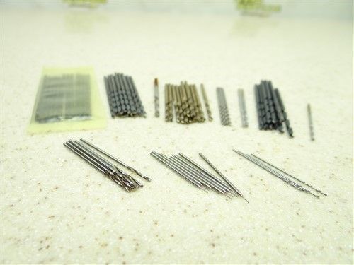 82 HSS MIRCO PRECISION TWIST DRILLS 1/64&#034; TO 5/64&#034; CLEVELAND MORSE GUHRING