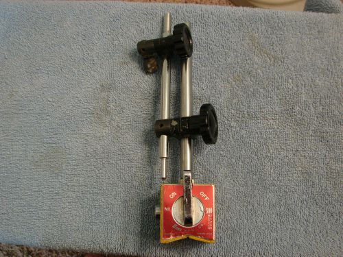 ENCO 300 POST INDICATOR HOLDER W/MAGNETIC BASE MACHINIST INSPECTION TOOLS