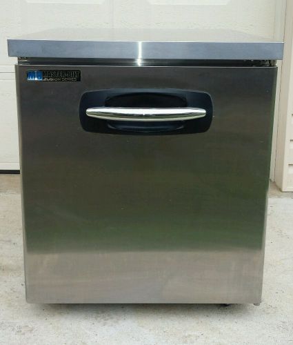 Master-bilt UF27 undercounter commercial resteraunt stainless freezer masterbilt