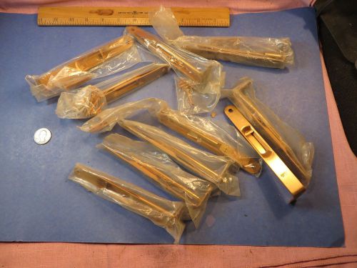 Lot of 9 PELLA 6&#039;&#039; X 3/4&#039;&#039; Flush Bolts Lock Slide Bolts NOS Restoration Hardware