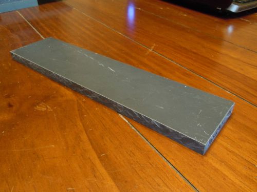 1/2&#034; PVC Sheet- Gray  1/2&#034; x 2-3/4&#034; x 11-5/8&#034;