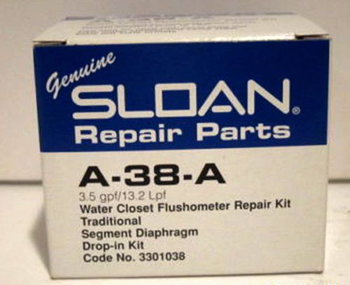 LOT OF 5 SLOAN A-38-A FLUSHOMETER REPAIR KIT  3.5 GPF NEW FREESHIP CONUS !