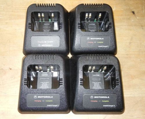 8 motorola intellicharge2 rpx4747a rapid single unit battery chargers mts2000 for sale