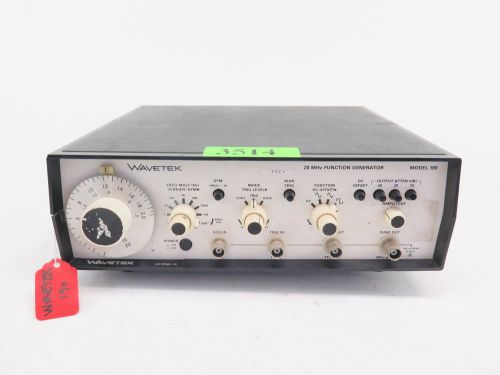 Wavetek 190 / 20 MHz Function Generator *Tested*