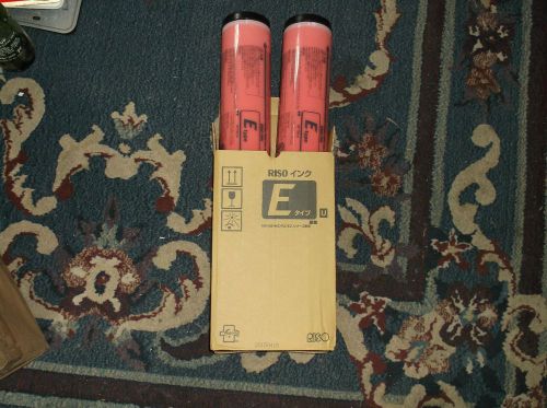 2 S4275 S7205 RED GENUINE RISO ink EZ390 EZ590 MZ790 RZ990 RZ1090 Duplicator