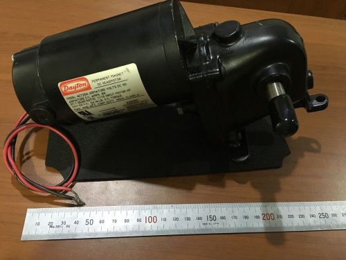 Dayton Model 4Z728A DC Gear Motor