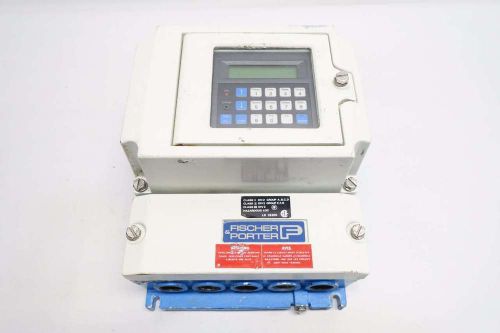 FISCHER PORTER 50SM130900G21ABH02 FLOWMETER SIGNAL CONVERTER 0-1.2GPM D528606