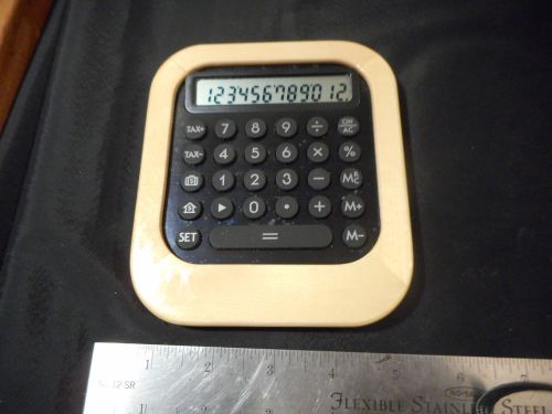 Levenger Calculator wood accent