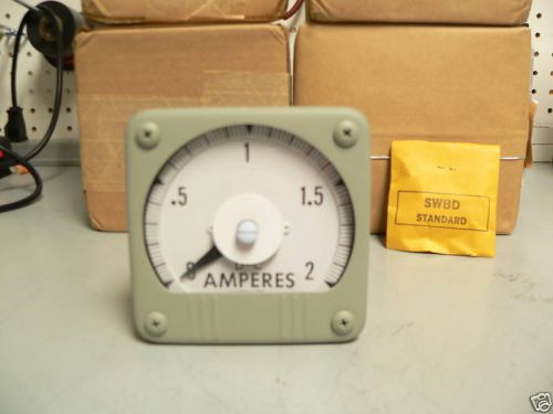 Yokogawa 0-2 d-c ammeter - panel mount, appears unused for sale