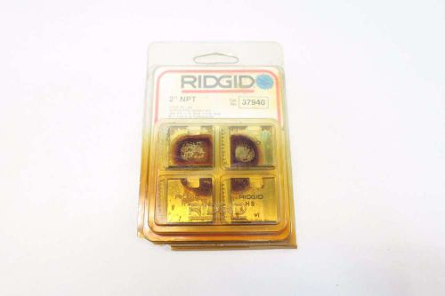 NEW RIDGE TOOL 37940 RIDGID DIE SET 2 IN NPT D529551