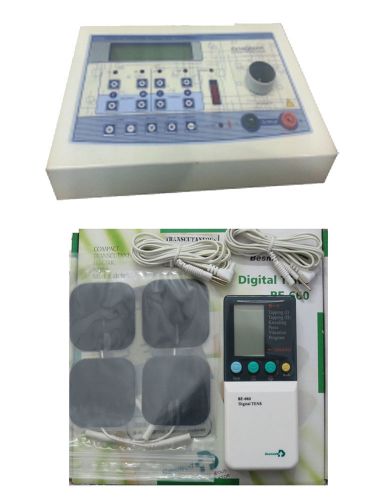 Acco combo of pocket 2channel tns &amp; digital ms electrotherapy physiotherapy unit for sale