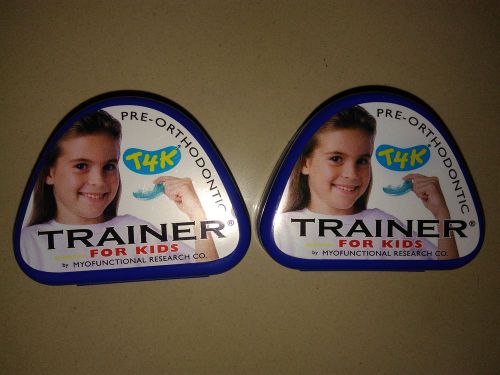 2 X  T4k Phase 1 pre orthodontic trainer for kids ,Free Shipping WORLDWIDE