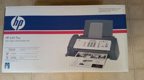 HP 640 Fax machine