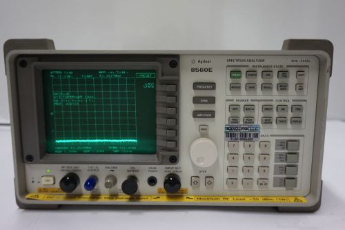 Agilent 8560E 30Hz-2.9GH Spectrum Analyzer Option 002 3943A04622