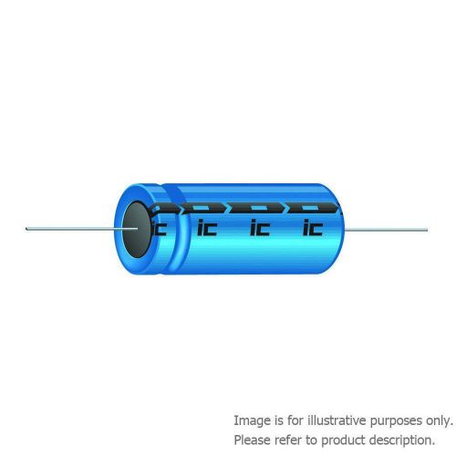 25 X ILLINOIS 106TTA250M ALUMINUM ELECTROLYTIC CAPACITOR 10UF, 250V, 20%, AXIAL