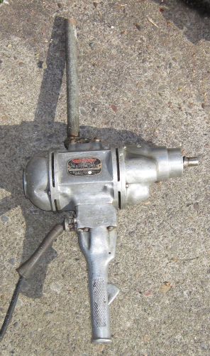 Vintage BLACK &amp; DECKER Heavy Duty 3/4&#034; Type 6 ELECTRIC DRILL 10 V 7.5 A 375 rpm