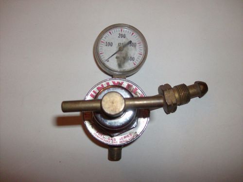 Uniweld ruh8211 acetylene regulator med/heavy duty single stage - missing gauge for sale