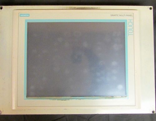 SIEMENS 6AV6 545 0DB10 0AX0 Multi Panel MP 370 Touch 15 TFT Simatic Multi Panel