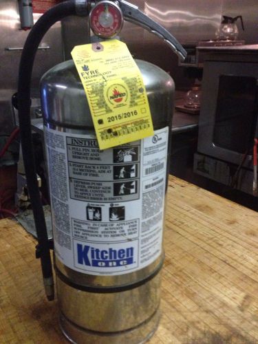 Wet chem  k-class fire extinguisher  with certification tag for sale