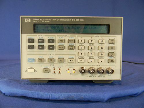 Keysight Agilent HP 8904A 600 kHz, Multifunction Generator Synthesizer 30 Day Wa