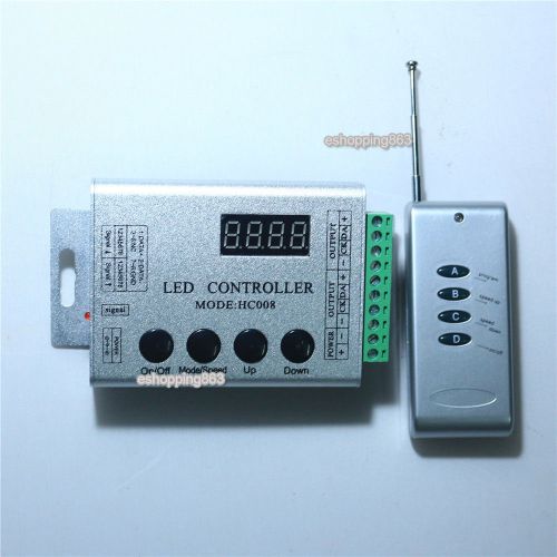 12V RF Remote Controller 133 Change 4 WS2812B WS2811 LED Strip Pixel module bar