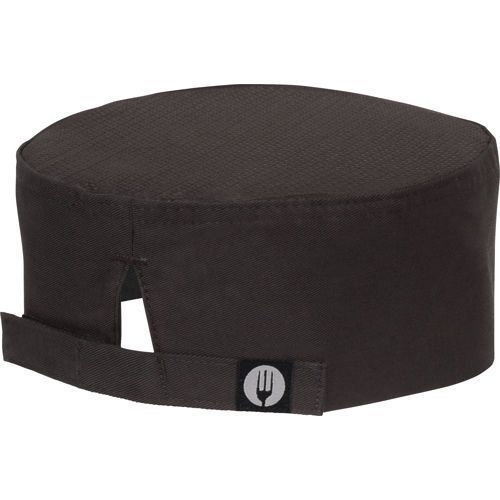 Restaurant Chef Works Cool Vent Black Beanie Hat, 2 ct