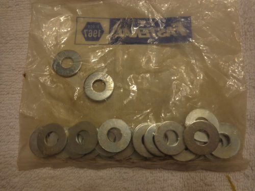 5/16&#034; x 0.875&#034; OD Low Carbon Zinc Finish Steel USS General Purpose Flat Washer Q