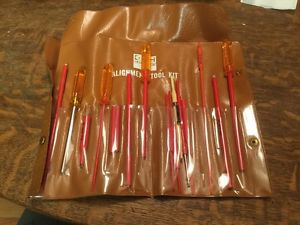 GC ELECTRONICS 16 PC Radio-Television Precision Alignment Tools