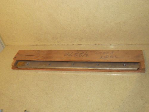 REMSCHEID PAPER CUTTER BLADE 24 3/4&#034; LONG for Triumph  (CC)