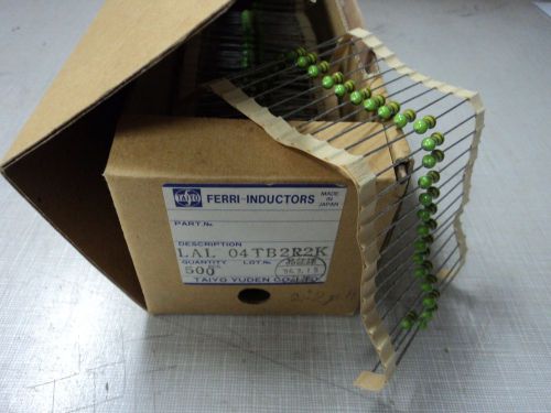 400 X Axial  Inductors  TAIYO FERRI - INDUCTORS  LAL 04TB4R7J   4.7uH