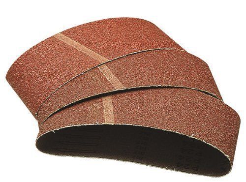 Wolfcraft 3101000 6x Cloth-Backed Sanding Belts 40-Grain 533x75 mm