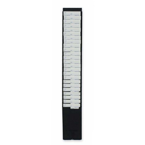 Acroprint M120R 25-Pocket Time Card Rack Black